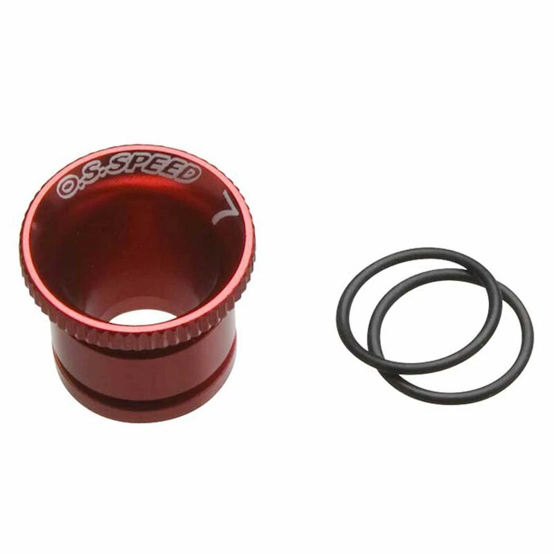 OS Engines Carburetor Reducer 7mm, Red: Speed 21 V-Spec for Parts 3 OS Engines Carburetor Reducer 7mm, Red: Speed 21 V-Spec for Parts